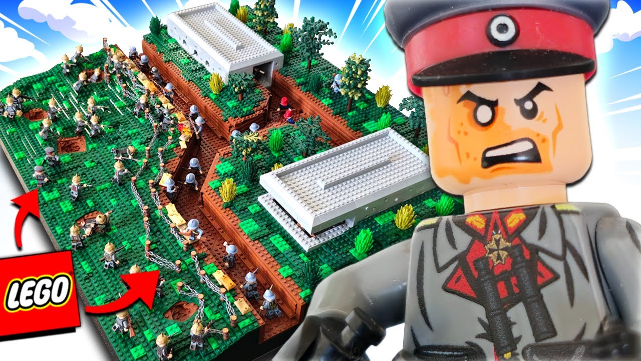 I Built the BIGGEST LEGO WW1 Trench Battle and Learned This One Thing