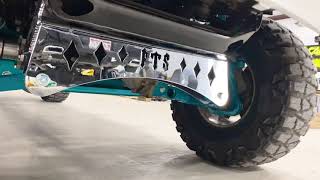01 Sierra with FTS lift in HD teal and chrome