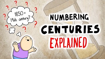 How the numbering of centuries works