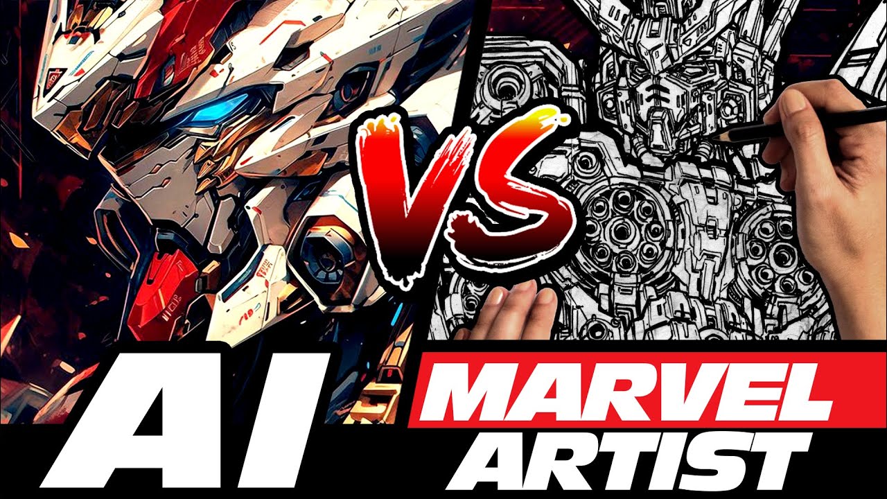 Pro ARTIST STEALS from A.I.: GUNDAM HEAVY ARMS!