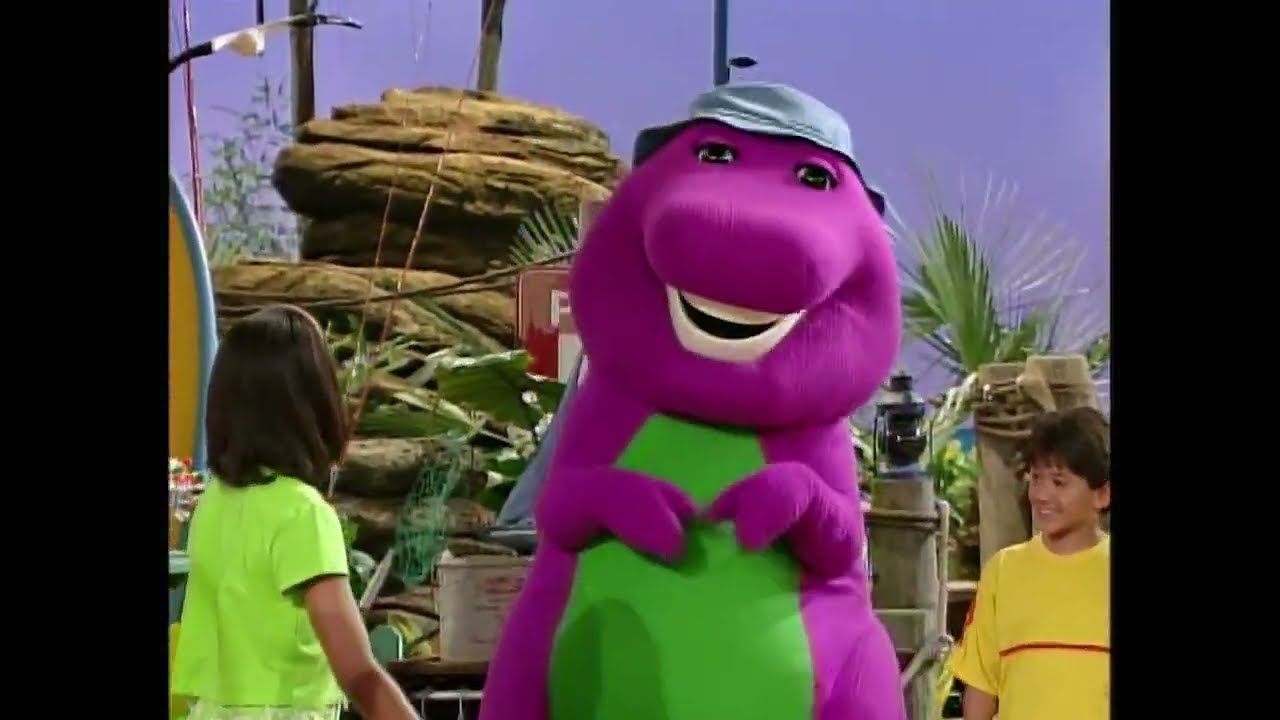 Barney: Let's Go to the Beach 2002 - 2006 DVD.