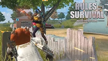 RIOT SHIELD FAIL ON THE LAST PLAYER // Rules of Survival Gameplay (iOS/Android/PC)