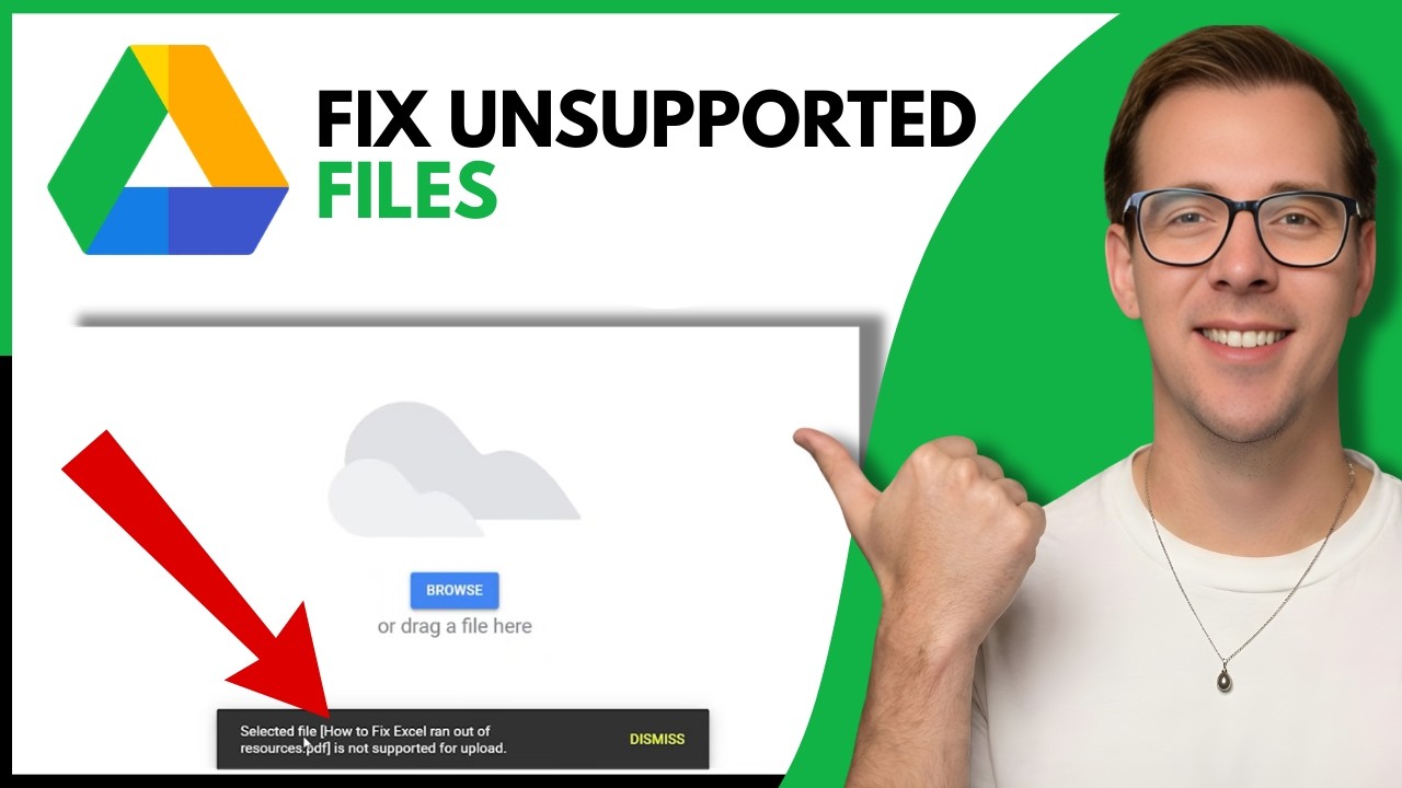 How Do I Fix Unsupported File Type In Gdrive (Step By Step) - YouTube
