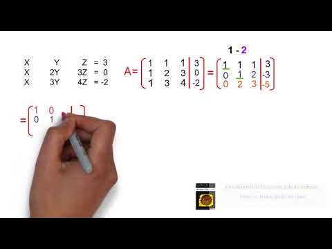 Vídeo: Com saps si una matriu està en forma d'escaló de fila reduïda?