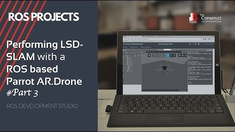 [ROS Projects] - Performing LSD-SLAM with a ROS based Drone + Hector Quadrotor UAV - #Part 3