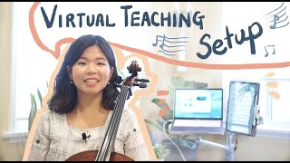 Virtual Teaching Setup: Teach in a small space, anywhere!