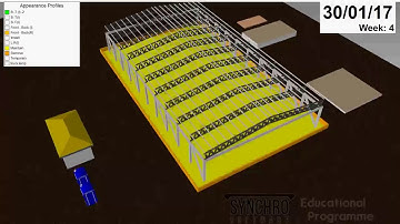 Warehouse Construction Simulation
