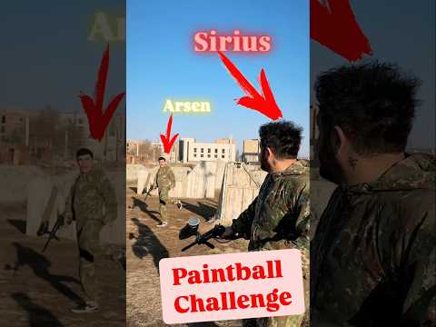 Հարված տուտուզիկին PAINTBALL-ի զենքից 😱 @SIRIUSGAMINGGG vs @vizzovTV #challenge