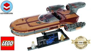 LEGO Star Wars 75341 UCS Luke Skywalker’s Landspeeder - LEGO Speed Build Review