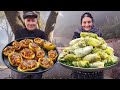 Mix of Traditional Azerbaijani Dish Stuffing Dolma Recipes ♧ Village Cooking Vlog