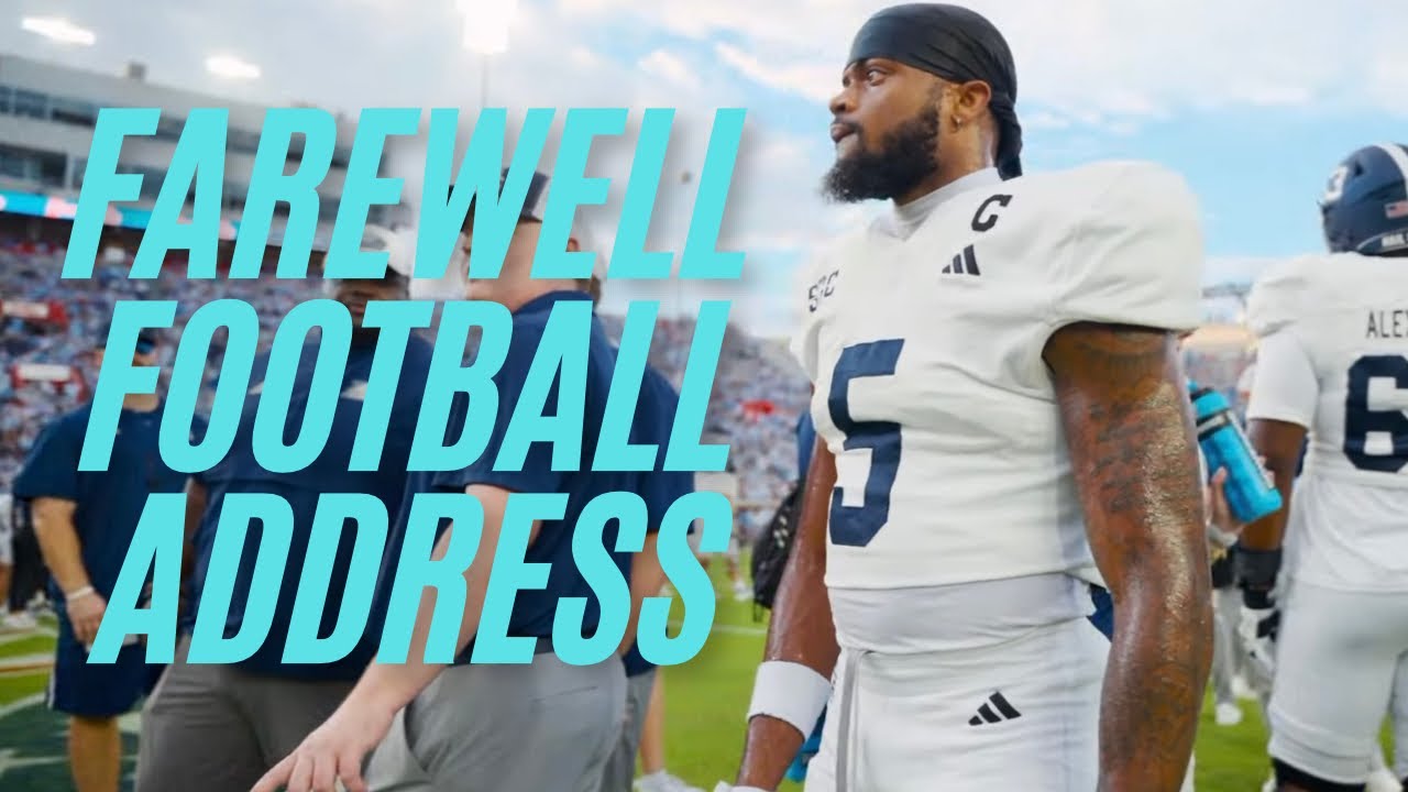 Farewell Football Address | 18 Years of Reflection 🔑 (Tajiri Smith x Whitney Haworth)