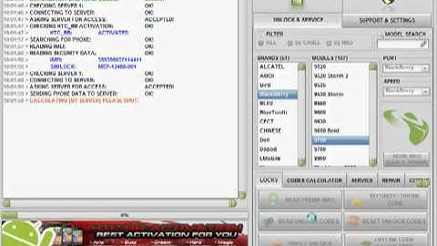 BlackBerry 9700 Unlock with Micro-Box Read Code - www.micro-box.com