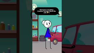 POV: Mechanics Dealing With Confused Customers 😂🔧 (Too Real!) #mechaniclife #carproblems #autoshop
