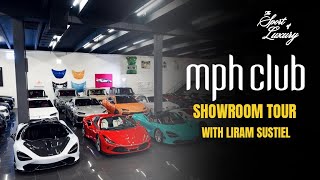 Touring the LARGEST Exotic Car Rental Company in America | MPH CLUB