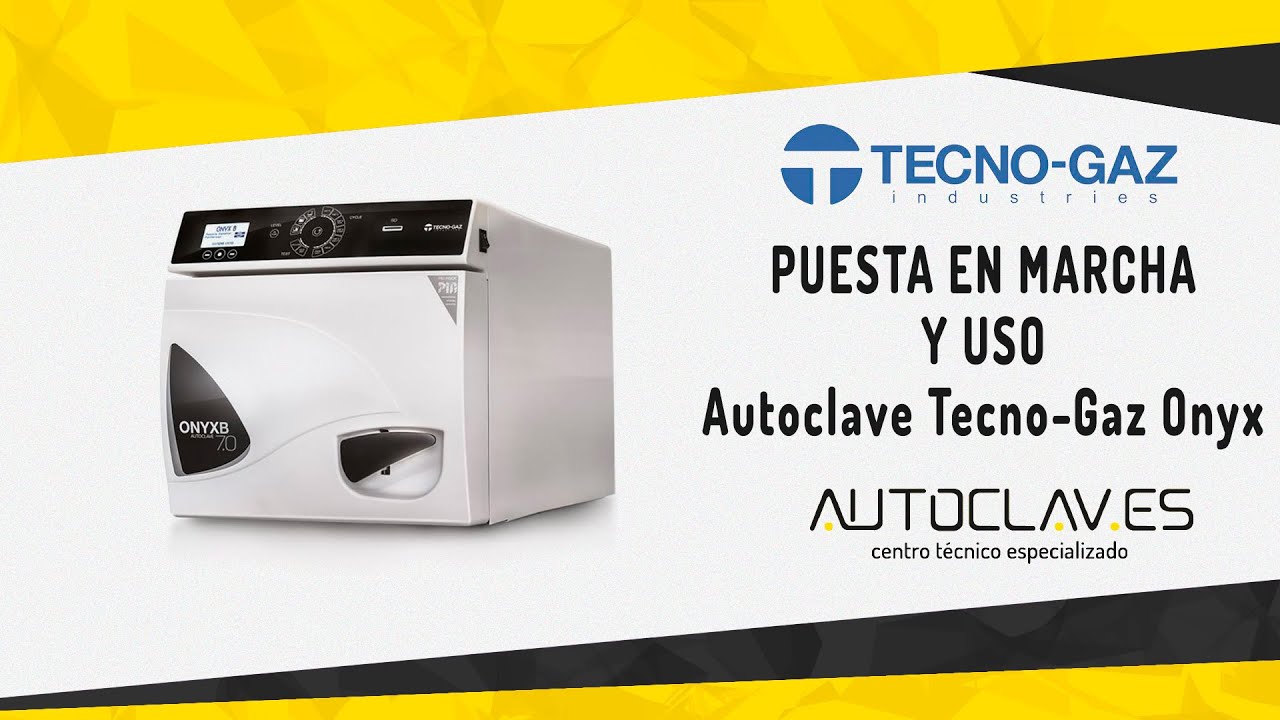 Funcionamiento y Uso del Autoclave TecnoGaz Onyx YouTube