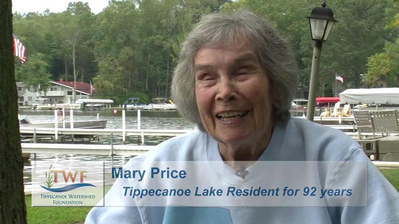 Mary A. Price - 2010 Interview - 92 years on Lake Tippecanoe