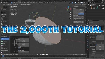 The 2,000th Blender Tutorial - Bisect tool