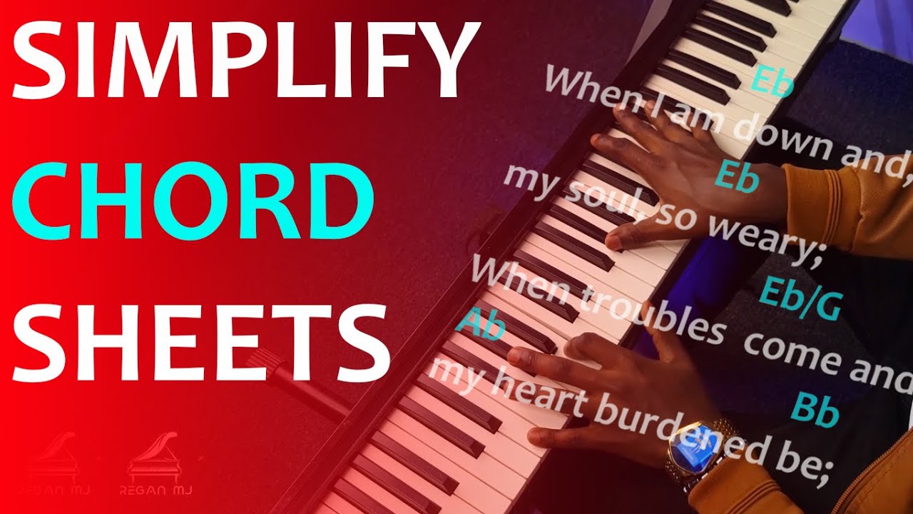 PIANO CHORD SHEETS MADE EASY (Piano Lesson)