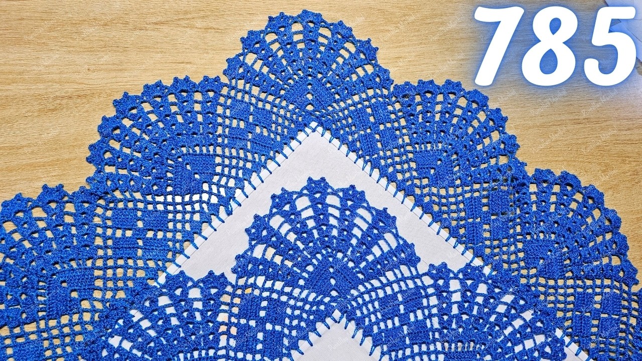 Orilla Cola de Pavo Real de UNA SOLA VUELTA 🦚  785