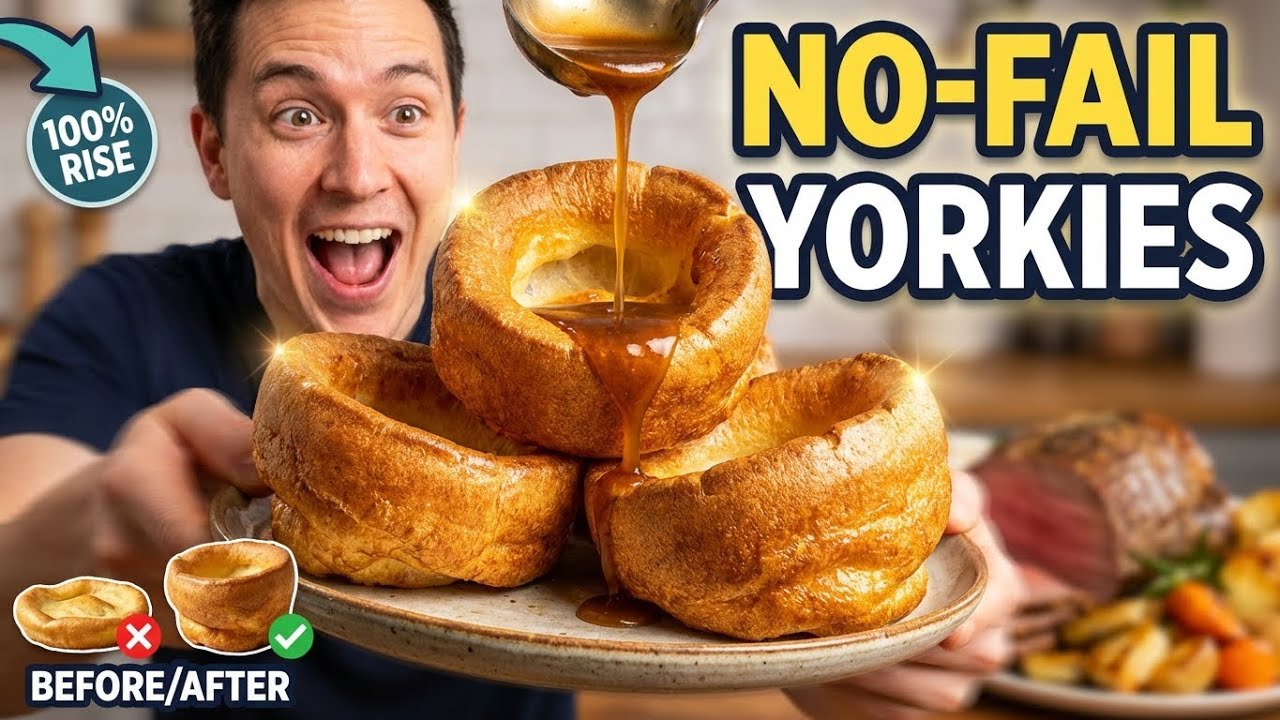 Perfect Yorkshire Pudding Recipe | Foolproof Tall & Crispy