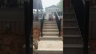Composite deck  . Trex deck