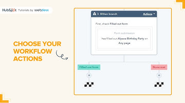 How to choose your workflow actions in HubSpot
