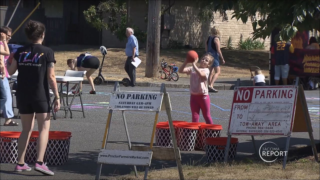 Proctor Blocks Open Streets - Tacoma Report - July 26, 2024 - YouTube