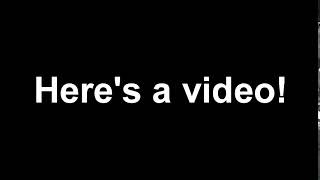 Yes... this is a video