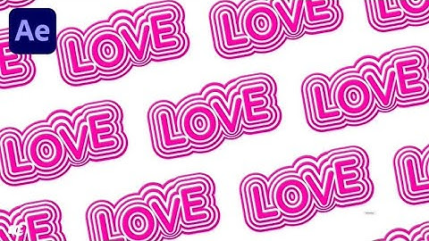 Elegant Text Animation In Adobe After Effects - After Effects Tutorial - Project Files Available.