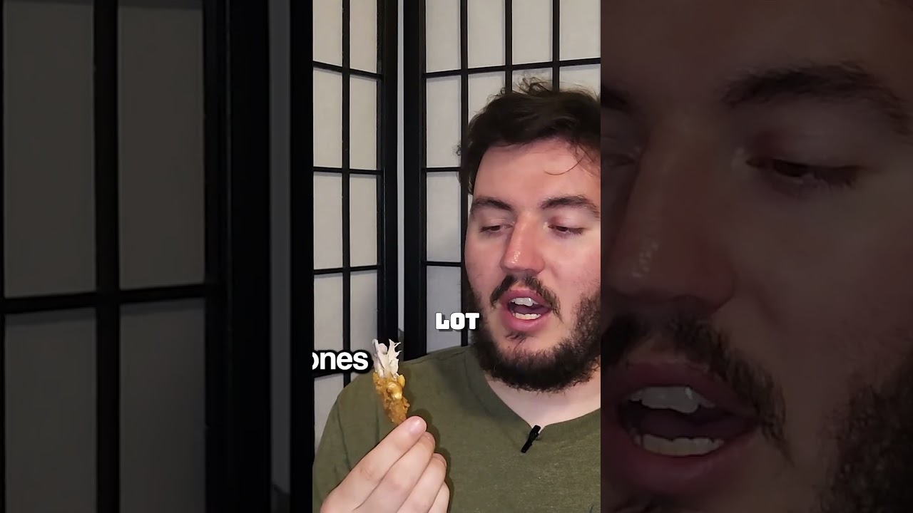 Fried Frog Leg #shorts #friedfroglegs #karsatowskieats