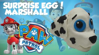 Marshall Paw Patrol Play-Doh Surprise Egg Opening With Ryder And Western Paw Patrol