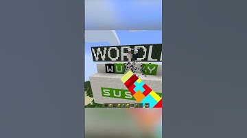 Minecraft: Wordle | 2