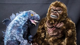 Godzilla vs Kong Plush Toys Review (HMV) screenshot 5