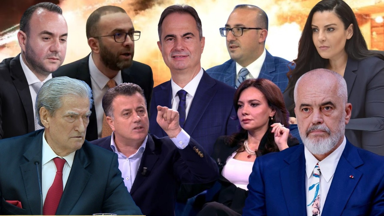 Hidhen molotovë digjet ish-vila e Enver Hoxhës! Protestuesit e PD marshojnë nën drejtimin e Berishës