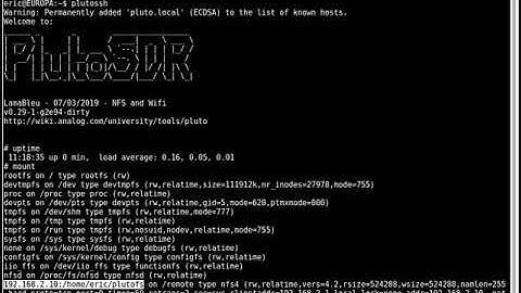 NFS filesystem on plutoSDR