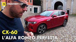 Road to 33 Stradale con Mazda CX-60 diesel: l’Alfa Romeo PERFETTA 😉