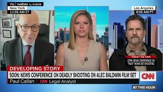 CNN At This Hour With Kate Bolduan & Dutch Merrick, Studio Armorer Discussing the "Rust" tragedy