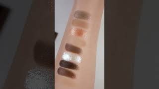 HUDA BEAUTY Creamy Obsessions Neutral Brown Palette Swatches