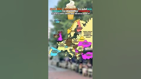Part 3! Sub/like/comment to add 🍦to meny by country! #geography #europe #map #mapper #fyp #mapping