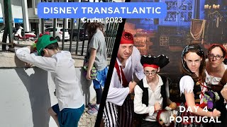 Transatlantic Disney cruise | Lisbon, Portugal | Pirate night | Autism family | Day 4