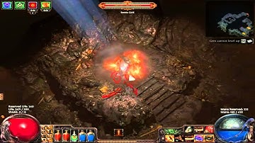 Path of Exile | Merciless Difficulty | Brutus and Merveil kill Marauder Infernal Blow Build
