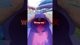 Bella Ciao playground Funs Waterslide play snatching parkour POV  #youtubeshorts