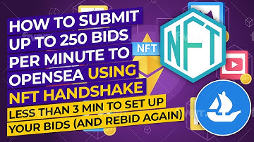 How to speed up our Opensea bidding bot (up to 250 bids per min) using NFT Handshake