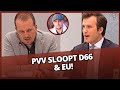 PVV'er SLOOPT onzin van D66!