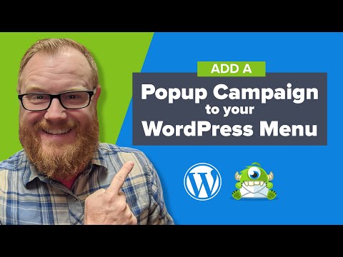 How to Add a Lightbox Popup Campaign to your WordPress Menu