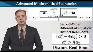 Second Order Differential Equations: Distinct Real Roots
