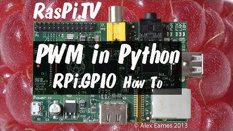 Using PWM with RPi.GPIO and Python on the Raspberry Pi