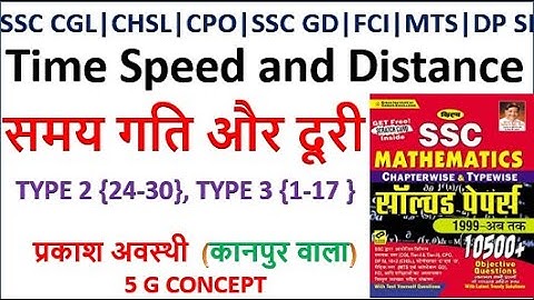 Time Speed and Distance kiran book ||kiran 10500 maths book  Time Speed and Distance समय गति और दूरी