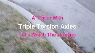 triple torsion axles don't share the load — is it a problem?  simple illustration of why.