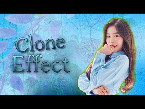 Edge rays clone effect ||| Video star tutorial